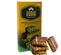 Dairy Milk Turkish Dubai Chocolate Bar Pistachio Cream 100g Viral UAE Kunafa Chocolate Bar Sweet Box Eid Mubarak Chocolates Gifts For Women & Mens, Birthday, Fathers Day (Pack of 1)