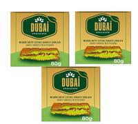 Dairy Milk Turkish Dubai Chocolate Bar Pistachio Cream 80g Viral UAE Kunafa Chocolate Bar Sweet Box Eid Mubarak Chocolates Gifts For Women & Mens, Birthday, Mothers Day, Fathers Day (80g, 3, count)