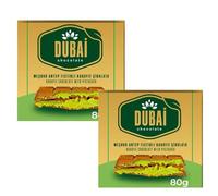 Dairy Milk Turkish Dubai Chocolate Bar Pistachio Cream 80g Viral UAE Kunafa Chocolate Bar Sweet Box Eid Mubarak Chocolates Gifts For Women & Mens, Birthday, Mothers Day, Fathers Day (80g, 2, count)