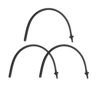 Dairy Milking Adapter Tube - Food Grade Silicone Hose for Machines | Flexible Transparent Design with Strong, Easy to Clean Connection Line Cow Goat Milking Equipment 11.81x0.2x0.2 in