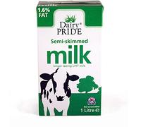 Dairy Pride Semi Skimmed Milk 1 Litre (Pack of 12)