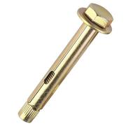 DAIRYCOF 10PCS M10×120mm Hex Sleeve Outer Expansion Anchor Bolts-Heavy Duty Concrete Anchor Screws with Washers for Concrete, Brick, Masonry Walls