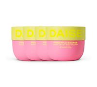 DAISE Moisturizing Body Butter 4×250g, With Shea and Cocoa Seed Butters (Pineapple)