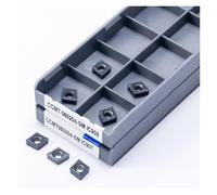 DAISHUJIE 10Pcs CCMT060204 CCMT060208 SM IC907 IC908 Carbide Insert Internal Turning CNC CCMT 060204 060208 Lathe Metal Tool(CCMT060208 IC908)