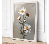 Daisies and Wanderer Canvas Wall Art Print 18x12 Inch (46 x 30 cm)