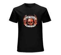 Daisies Dead Daisies The Dead Regular Tees Black Men's Short Sleeve T-Shirt Black L