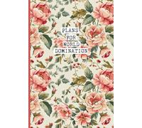 Daisies of the Galaxy Paperback Journal | Cute Funny Notebook | Lined | 6”x9” | 150 pages | Quirky Notebook: A5 Notebook | Writing Book