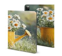 Daisies Watering Can Grass Case Compatible for IPAD Pro 2021 （11in） Tablet Cases Cover Protective Auto Wake/Sleep