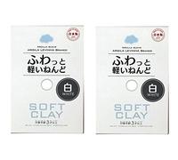 Daiso Japan - Soft Clay. 2 Set White
