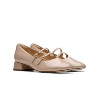 Daiss30 Shine Mary Jane Ballet Pumps nude