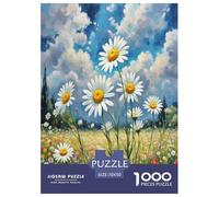 Daisy 1000 Piece Jigsaw Puzzle For Adults Challenging Game Stress Relief Puzzle Exercise The Memory of The Brain for Adults And Kids, Age 12 Years Up 70x50cm/1000pcs