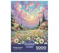 Daisy 1000 Piece Jigsaw Puzzle For Adults Family Challenge Toys Stress Relief Puzzle Exercise The Memory of The Brain for Adults And Kids, Age 12 Years Up 38x26cm/1000pcs