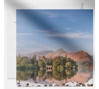 Daisy & Bee - Sunrise On The Catbell Open Greetings Card - Stunning Landscape Photo Design - Blank Inside For Your Own Message - 15cm x 15cm