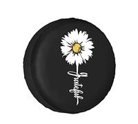 Daisy Blessed Spare Wheel Cover Dust-Proof Car Wheel Accessories Waterproof Auto Tyre Covers Universal For Trailer Crv Most Vehicles L