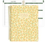 Daisy by bloom daily planners 2026-2027 Academic Year Student Planner (July 2026 - July 2027) - Elementary Through Middle School Calendar Agenda Book - 7” x 9" - Butter Yellow Daisies