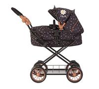 Daisy Chain Destiny Travel System Dolls Pram - Adjustable handles from 54-87cms. For children of 5,6,7,8 or 9 years (Limited Edition Twilight)