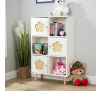 Daisy Cube Storage Cabinet 3 Doors 3 Shelves Home Organiser