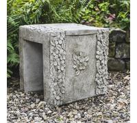 Daisy Design Stone Cast Garden Stool / Seat