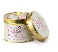 Lily-Flame Scented Tin Candle – Daisy Dip – White