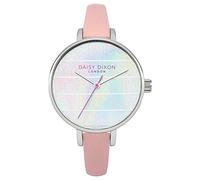 Daisy Dixon DD024PS Women's Analogue Quartz Watch with Leather Strap, Bracelet