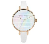 Daisy Dixon DD024WRG Women's Analogue Quartz Watch with Leather Strap, Bracelet