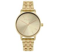 Daisy Dixon Imogen Women's Quartz Watch with Gold Dial Analogue Display and Two Tone Alloy Bracelet DD044GM