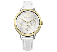 Daisy Dixon Womens Quartz Watch, Multi dial Display and Leather Strap DD055WSG