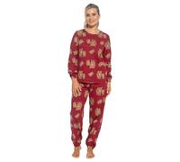 Daisy Dreamer Womens Pyjamas Set Cotton Jersey Long Sleeve and Full Length Bottom Pyjama Sets Sleepwear Loungewear Pjs