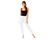 Daisy Dreamer Womens Tracksuit Bottom Joggers Sweat Pants Fleece Trousers Loose Fit Gym Jog Pant Jogging Bottoms for Ladies, White Large