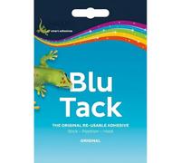 Daisy Dreams Blu Tack Original 60g - Reusable Adhesive Sticks for Walls No Mark, Multipurpose Blue Tac Sticky Tack for School, Crafts & Posters Pack 3