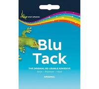 Daisy Dreams Blu Tack Original 60g - Reusable Adhesive Sticks for Walls No Mark, Multipurpose Blue Tac Sticky Tack for School, Crafts & Posters