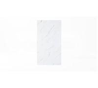 Daisy Dreams Pack30 Marble White Tile Stickers 60x30cm Thicken Wall Tiles Self Adhesive,Peel and Stick Waterproof Vinyl Marble Tiles for Living Room (30, White Marble Tile)