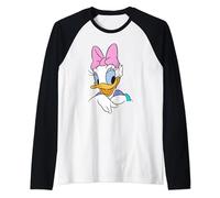 Daisy Duck Big Portrait Raglan Baseball Tee
