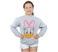 Daisy Duck Head Sweatshirt Disney Grey 9 Years