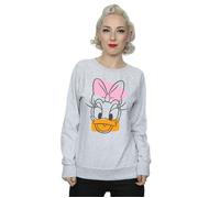 Daisy Duck Head Sweatshirt Disney Grey XXL