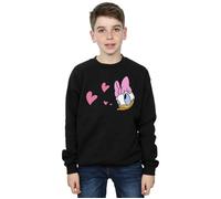 Daisy Duck Kisses Sweatshirt Disney Black 7-8 Years