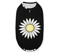Daisy Floral Pets Shirt Vest Cute Dog Tank Top Soft Sleeveless T-Shirt for Puppy Kitty Cats XL