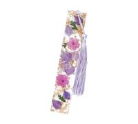 Daisy Flower Bookmark - Epoxy Book Marker, Handmade Accessory, Charming Reading Gift | Beautiful Floral Craft, Perfect for Journals Diaries Students Book Lovers Study Leisure Hobby