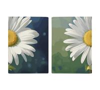 Daisy Flower Passport Holder, ID Card Protector Case Passport Holder with Slot Passports Travel Wallet Document Cover for Women And Men