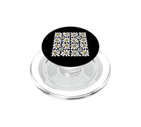 Daisy Flower Pattern Boho Botanical Cottagecore Nature Art PopSockets PopGrip for MagSafe