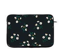 Daisy Flower pattern inspired Floral Birthday present gift idea Laptop Sleeve, Laptop Organiser, Laptop Case. (14")