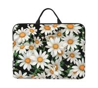 Daisy Flower Pattern Print 14in Laptop Case Sleeve Water-Resistant Portable Notebook Cover Bag For Office