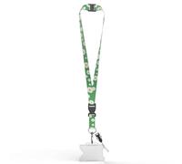 Daisy Flower Premium Lanyard, UK Safety spec Complete with Safety Fastening, Removable Buckle, and Additional Item Holder, and ID Card Holder.