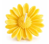 Daisy Flower Scented Candles Gift Set of 6 | Vanilla Fragrance | Soy & Paraffin Wax Blend | Colourful Mini Floral Candles | Decorative Candles for Birthday, Wedding & Home Décor