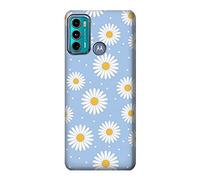 Daisy Flowers Pattern Case Cover For Motorola Moto G60, G40 Fusion