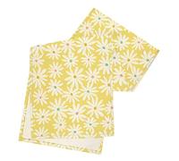 Daisy Flowers Table Runner Spring Summer Table Runner Summer Seasonal Kitchen Table Dining Table Decoration for Holiday Home Decor 11.81x70.87Inch Yellow