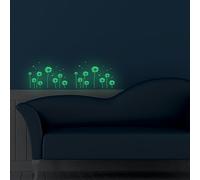 Daisy Glow in The Dark Stickers,Glow in The Dark Daisys Wall Decals for Girls and Boys Bedrooms, Glow in The Dark Daisys Stickers for Kids Room Decorations