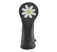 Daisy Golf Club Covers Headcovers PU Leather Animal for Driver Fairway Woods Hybrid Protector with Interchangeable Number Tag (Driver)
