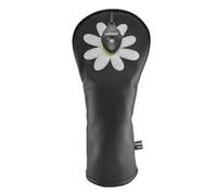 Daisy Golf Club Covers Headcovers PU Leather Animal for Driver Fairway Woods Hybrid Protector with Interchangeable Number Tag (5 Wood)