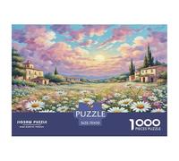 Daisy Jigsaw Puzzles Puzzle for Adults Kids. 1000 Piece Whimsical Challenge Toy Educational Game Home Decoration for Adults& Kids Age 14 Years Up 70x50cm/1000pcs
